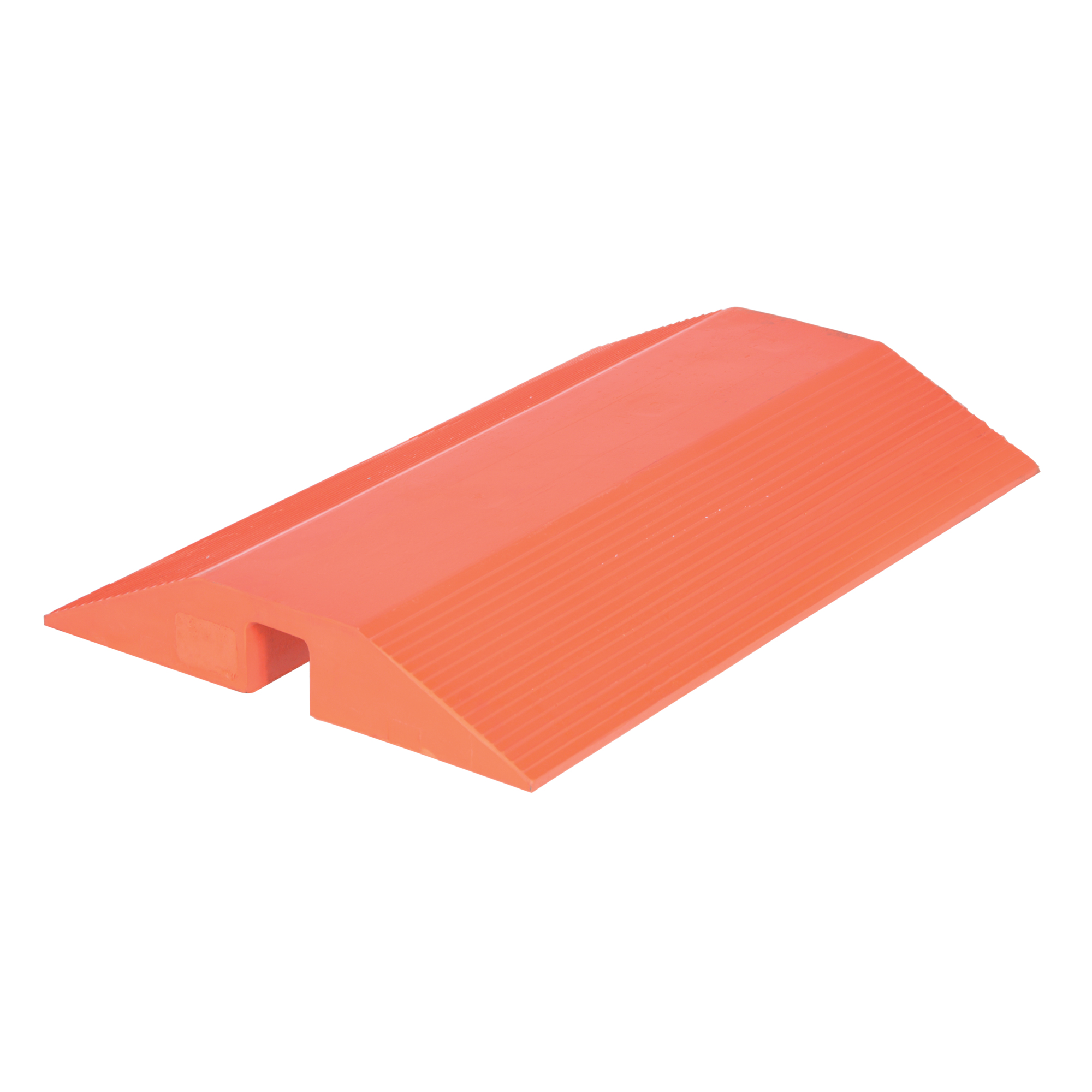 Vestil Urethane Cable Crossover - 24in. x 36in., Orange, Traction Cleats, Model# URTH-36